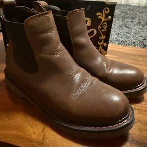 Brown Leather Men's Boots